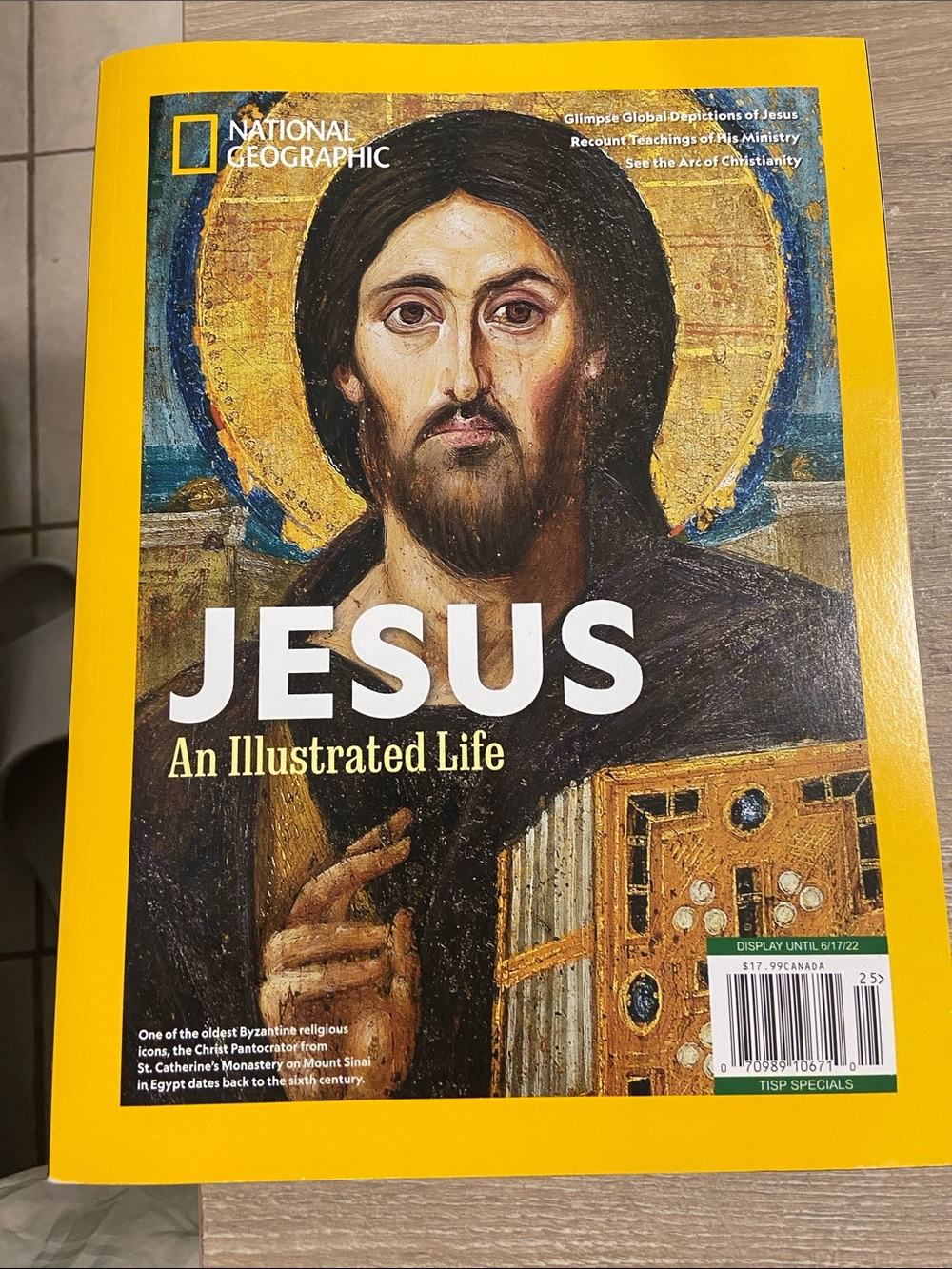 National Geographic Magazine, Jesus an Illustrated Life Special Issue, 2022